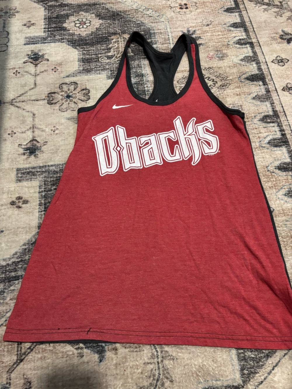 Nike D-backs Red Racerback Tank